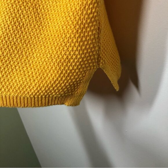 MARINE Layer Finley Sweater Tank in Buttercup Size Large - Picture 6 of 7